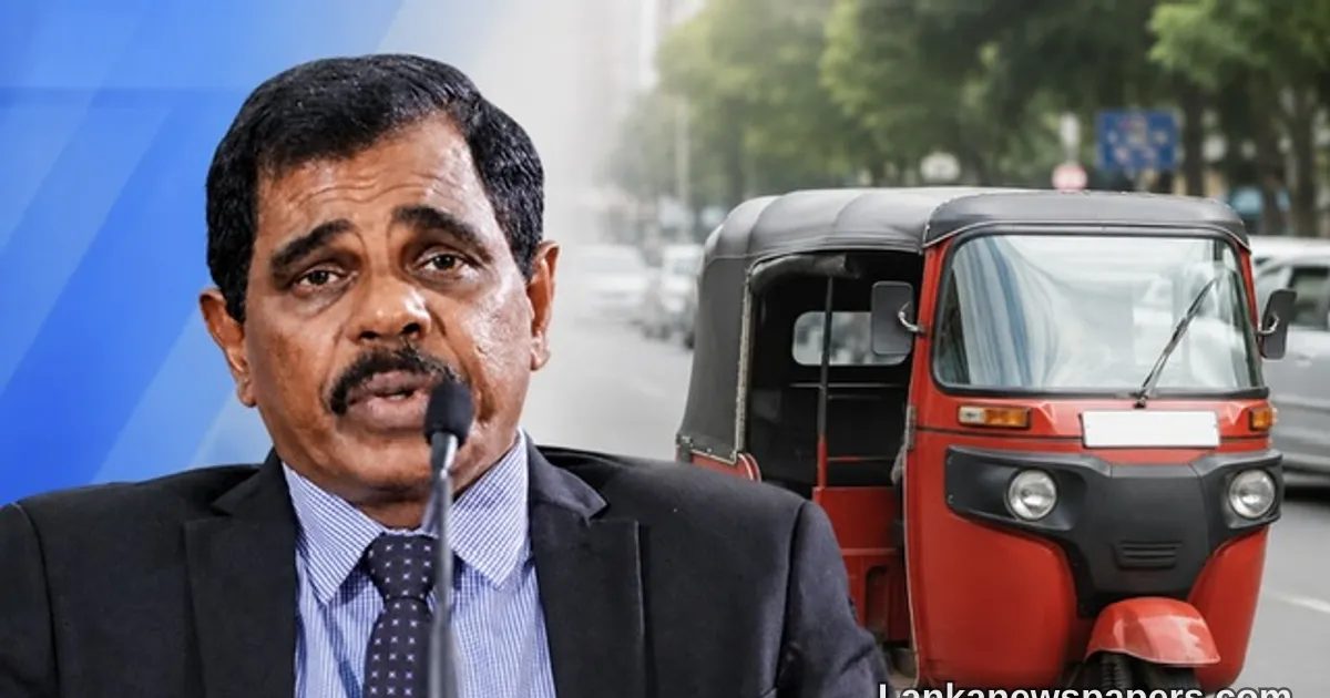 Sri Lanka Proposes 40 Minimum Age for Three-Wheeler Passenger Drivers