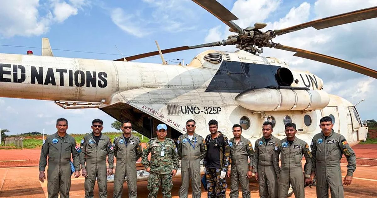 Sri Lanka Air Force Unit Rescues 14 Survivors Following Deadly Attack in Central Africa - Lanka Newspapers
