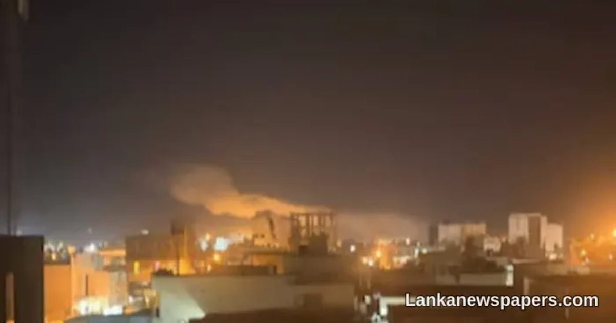 United States Launches Major Military Strikes Against Iran Amid Escalating Tensions - Lanka Newspapers