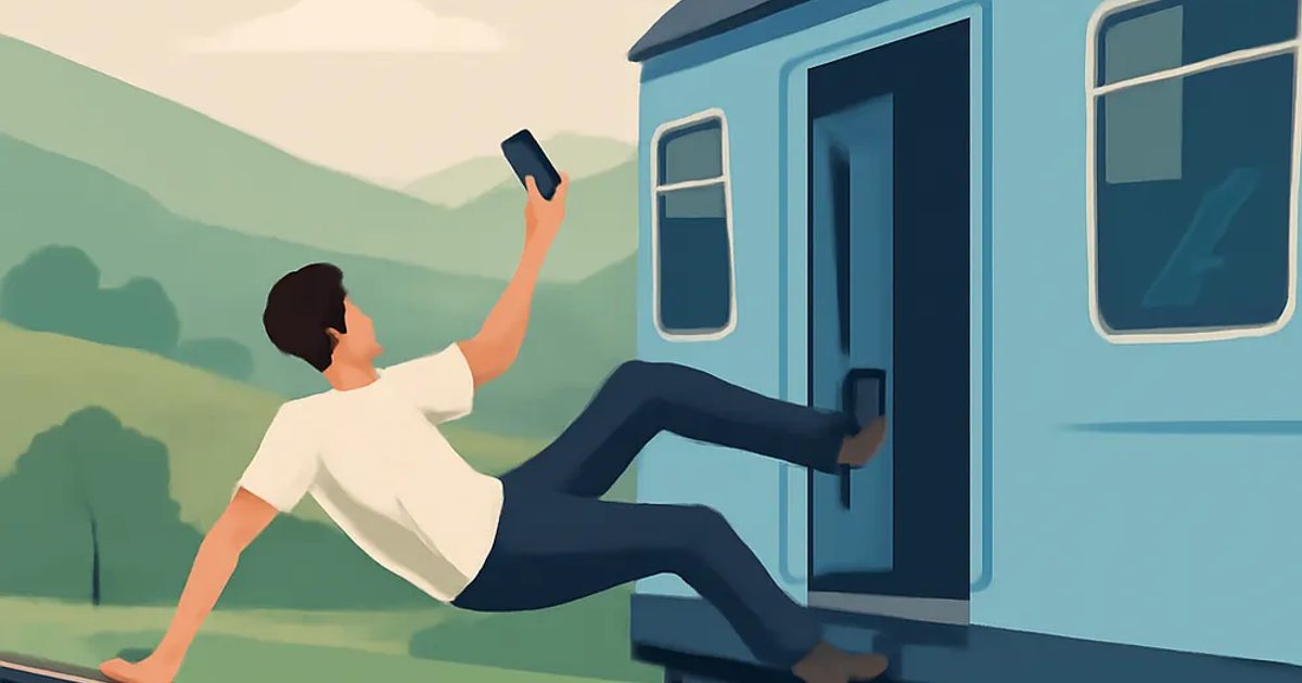 Turkish Tourist Injured After Falling From Scenic Hill Country Train While Taking Selfie