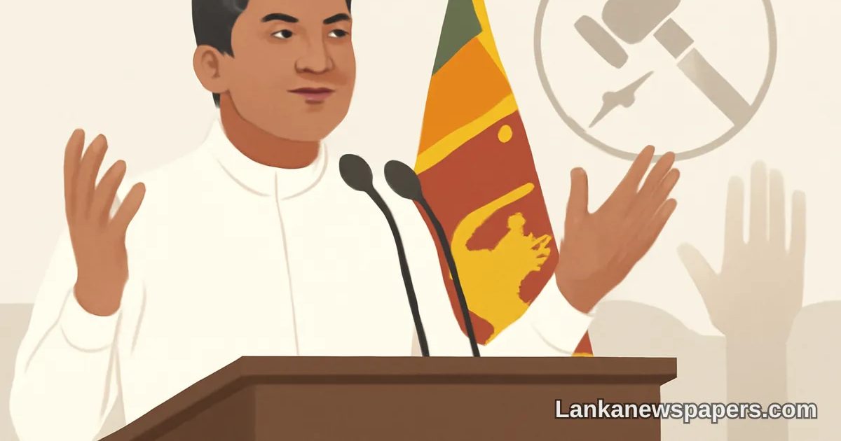 President Dissanayake Supports Abolishing Executive Presidency Through National Consensus