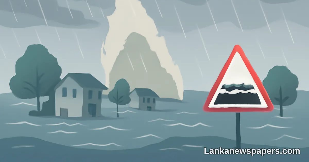 Sri Lanka Issues Urgent Flood Warning as Heavy Rains Batter the Island