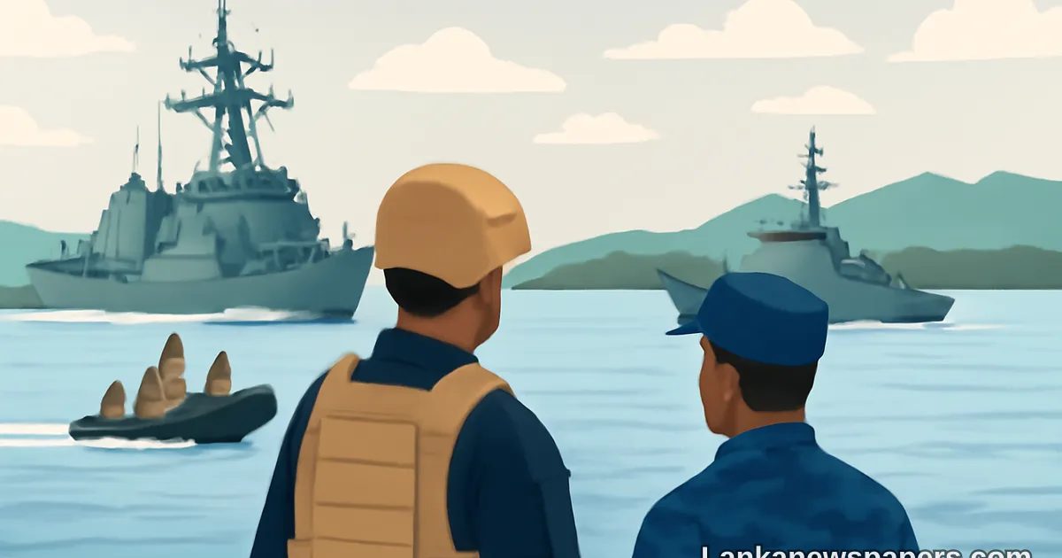 US Navy Conducts Joint Military Training with Sri Lanka Naval Forces at Trincomalee