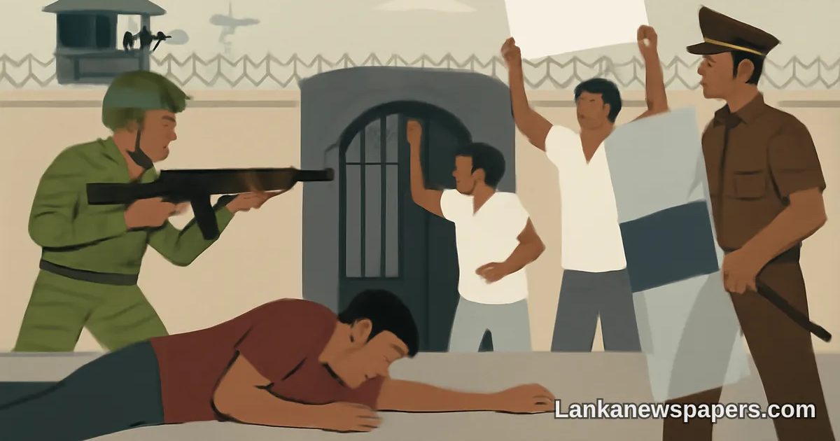 One Killed as Military and Police Crack Down on Prison Protest in Sri Lanka