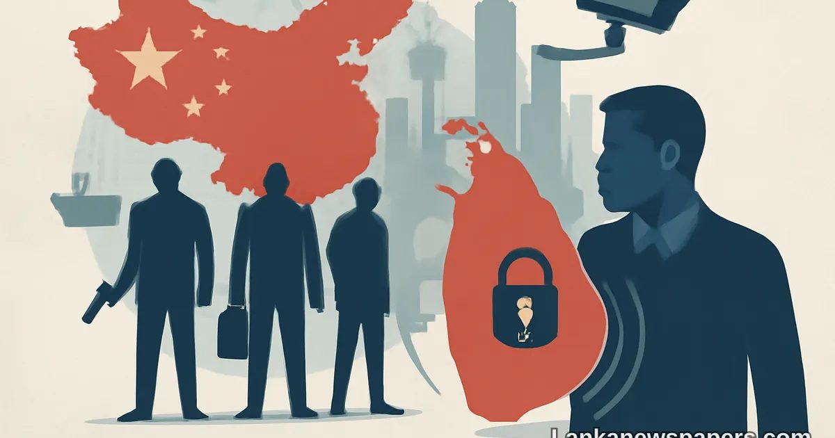 Chinese Criminal Networks Using Colombo as Regional Base, Sparking Serious National Security Alarm