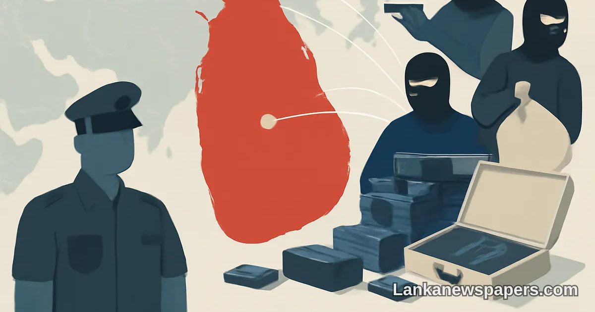 Sri Lanka Becomes Hotspot for Asian Criminal Networks, Raising Alarm