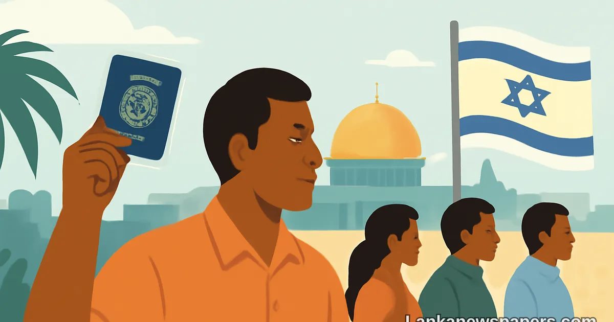 Israel Jobs for Sri Lankans 2026: How to Apply for 16,000 SLBFE ...