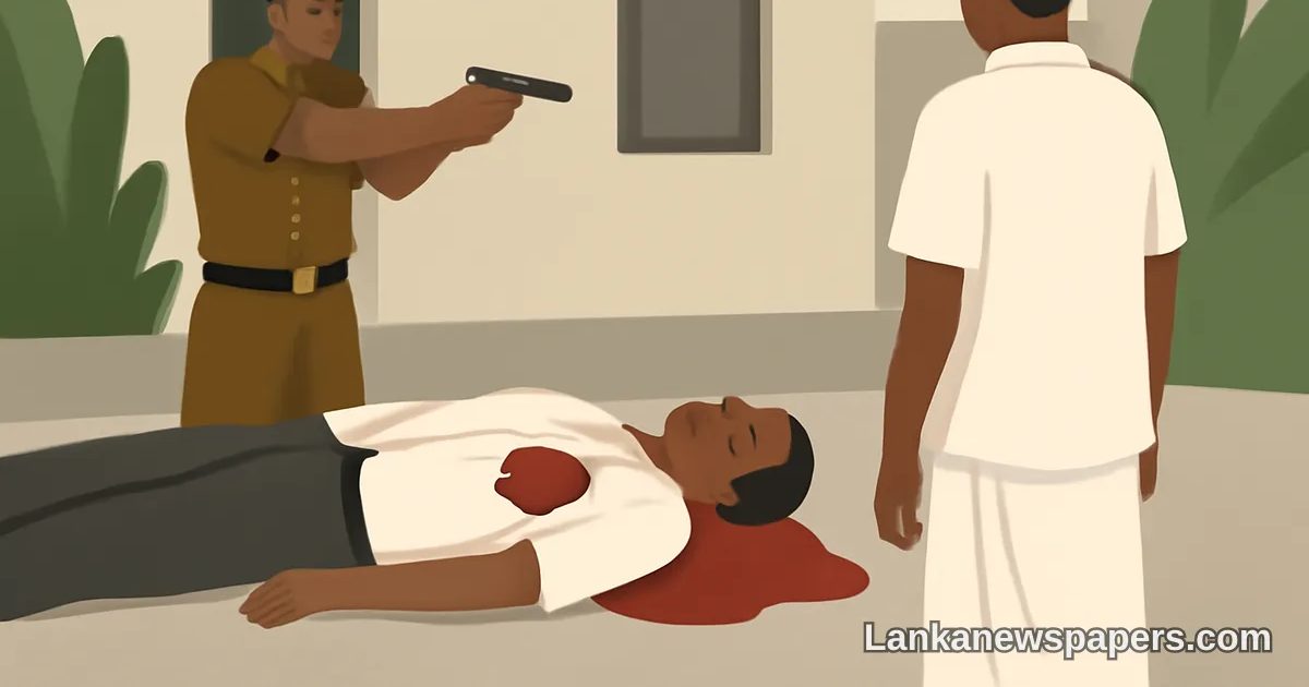 Close Relative of Kanjipani Imran Gunned Down in Kotahena