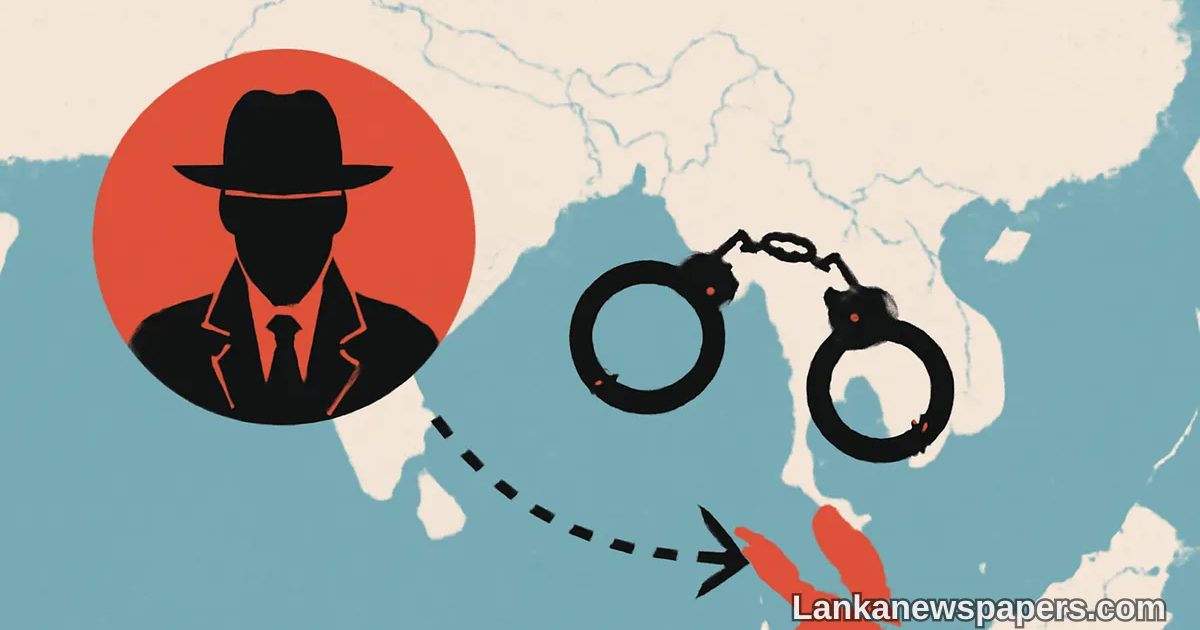 Chinese Crime Syndicates Abandon Southeast Asia, Set Sights on Sri Lanka as New Base of Operations