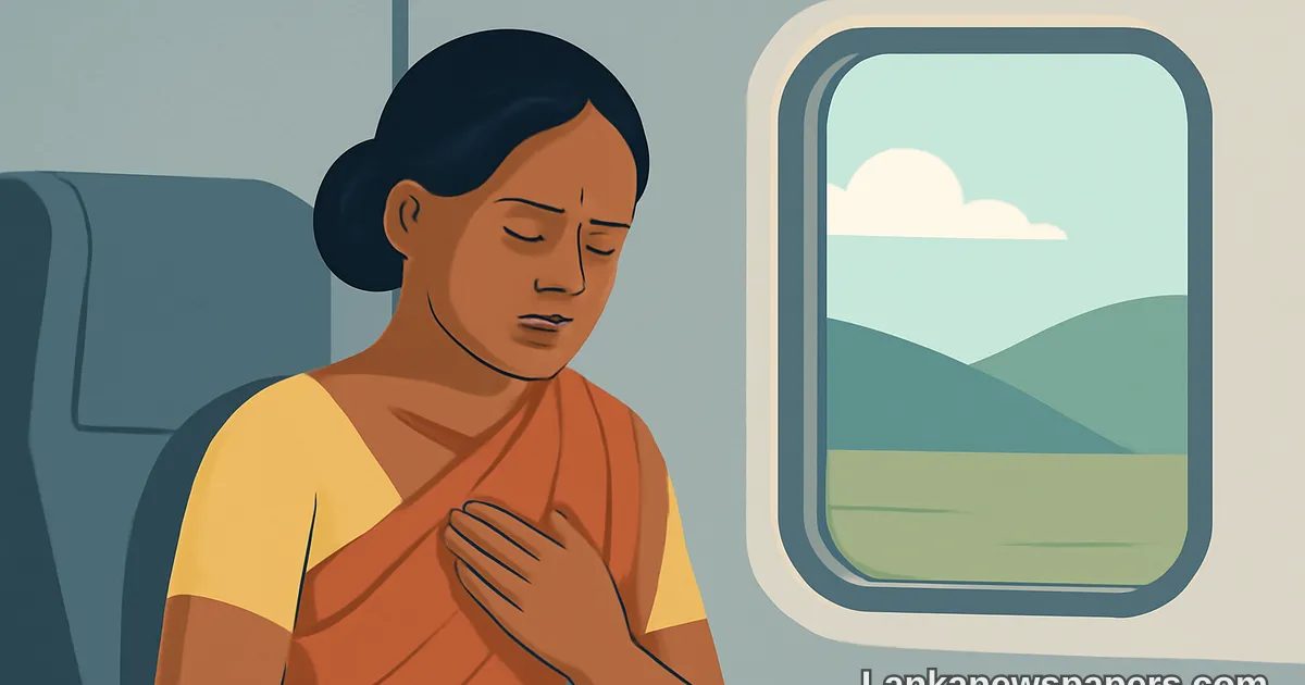 Sri Lankan Woman Dies of Chest Pain During Journey to Shravasti