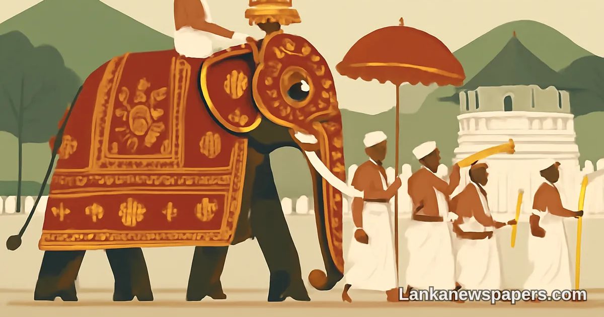 Kandy Esala Perahera 2026 to Commence on August 18 with First Kumbal Procession
