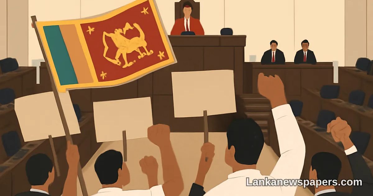 Opposition Mounts Parliamentary Protest Over Controversial 22nd Amendment Tabling