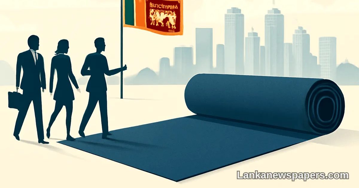 Sri Lanka Rolls Out the Welcome Mat for Global Investors at 2026 Economic Summit Briefing