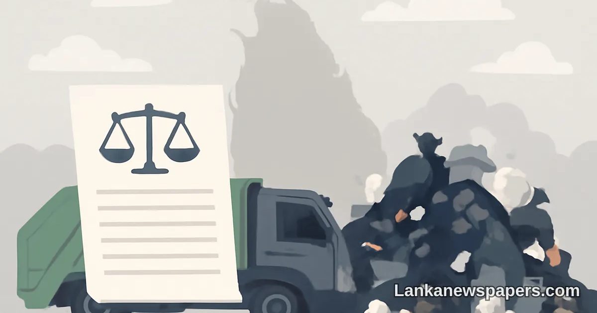 Laws on Paper, Garbage on the Streets: Sri Lanka