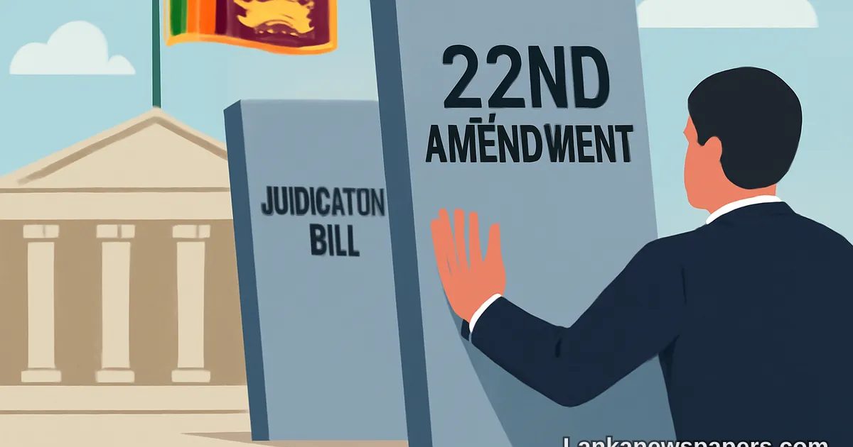 Government Firm on Pushing Through 22nd Amendment and Judicature Bill, Says Justice Minister