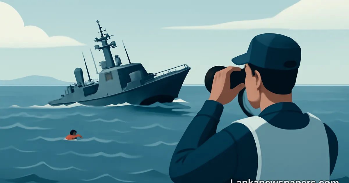Navy Continues Search for Missing Officer After Super Dvora Fast Attack Craft Sinks Off Angulana