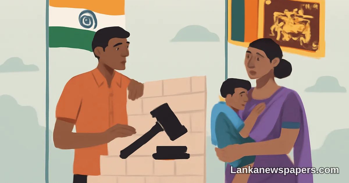 Sri Lanka and India Move to Clear Legal Barriers Blocking Safe Return of Tamil Refugees