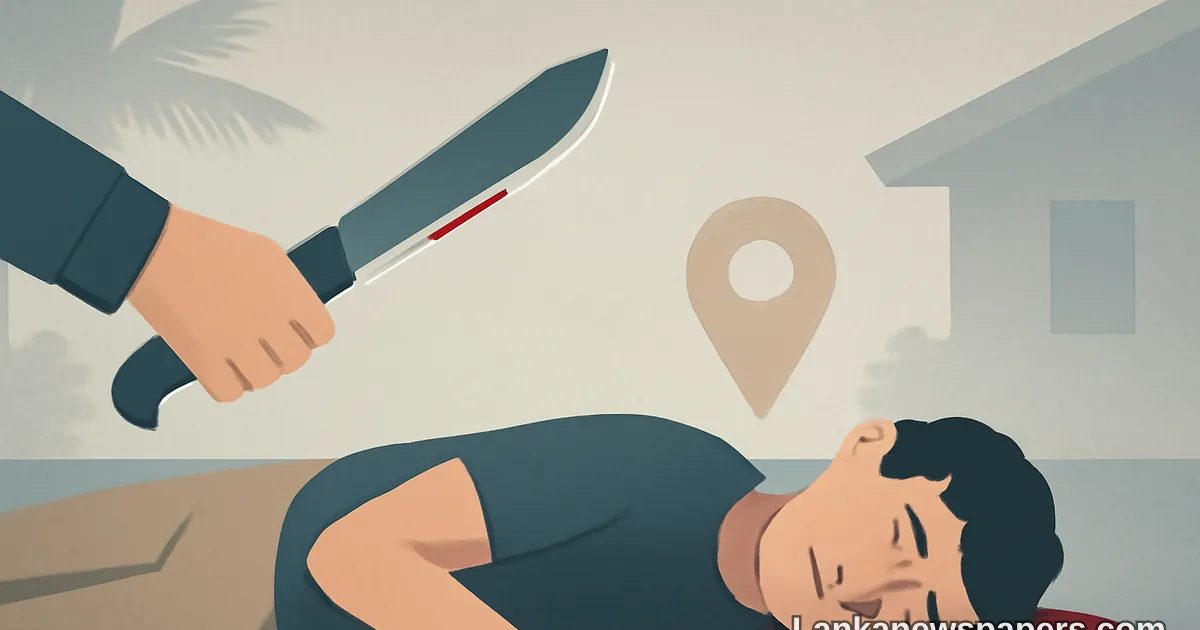 Teenager Hacked to Death in Eheliyagoda in Brutal Attack