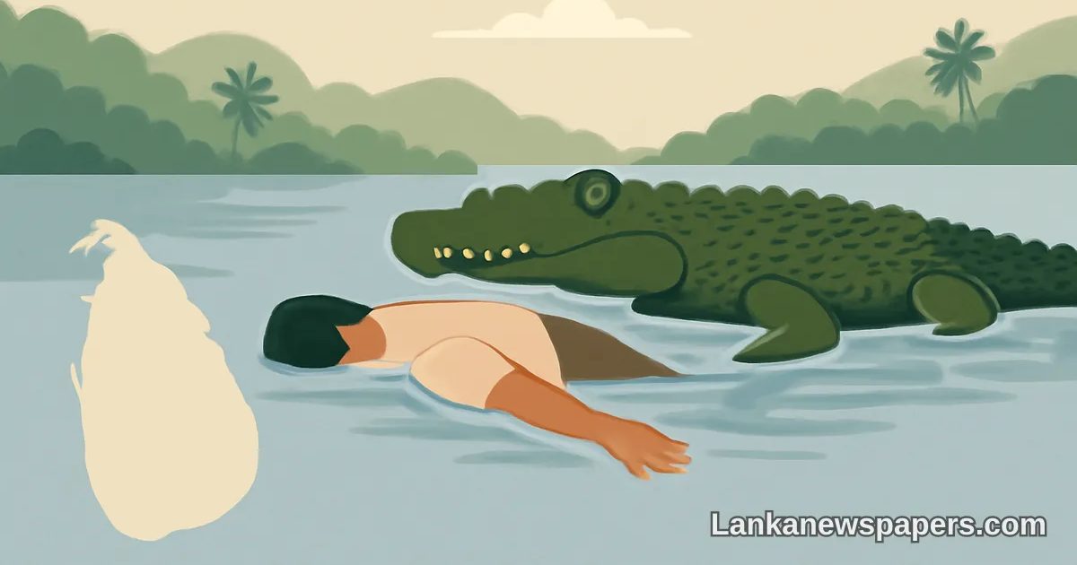 Crocodile May Have Been Dragging Victim