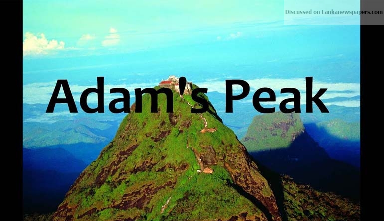 Adam’s Peak new ‘footprints’ No archaeological value – DGA Toe engravings carved into stone