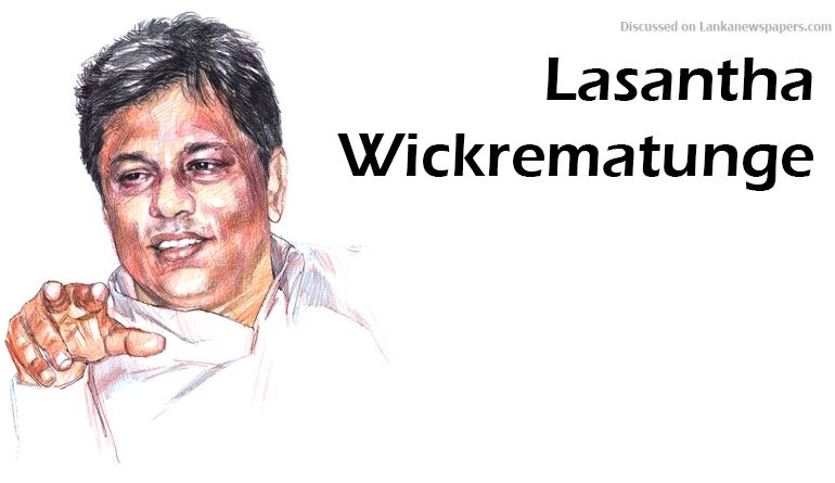 lasantha in sri lankan news