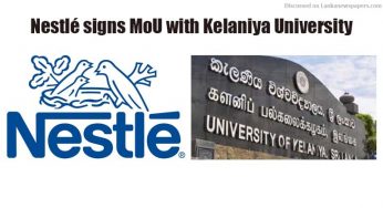 Nestlé signs MoU with Kelaniya University