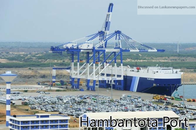 Hambantota Port Final tranche of US$580M on May 9