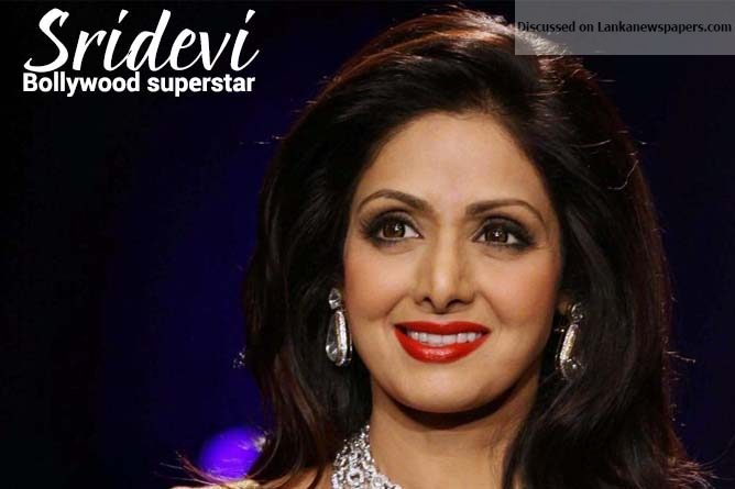 sridevi in sri lankan news