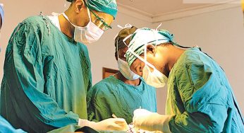 Historic brain surgery at NHSL