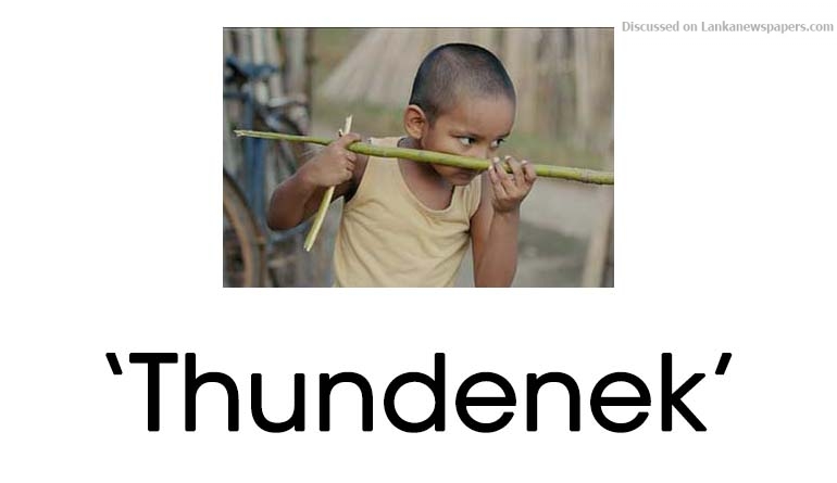 Handagama, Vithanage  and Jayasundara on making of ‘Thundenek’