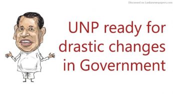 UNP ready for drastic changes in Govt – Rajitha