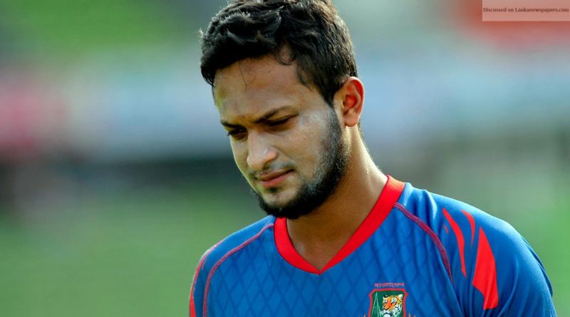 Shakib Al Hasan in sri lankan news