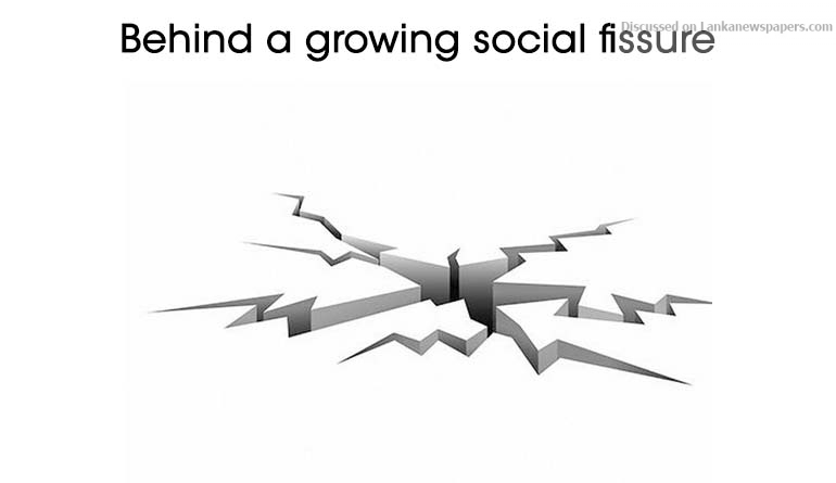 Behind a growing social fissure