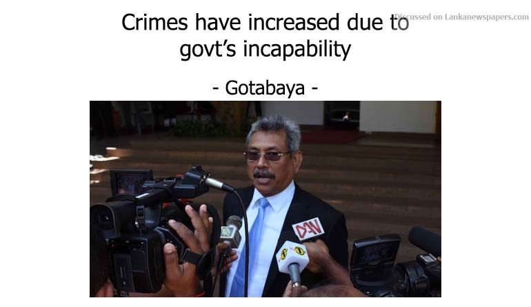 gotaba in sri lankan news