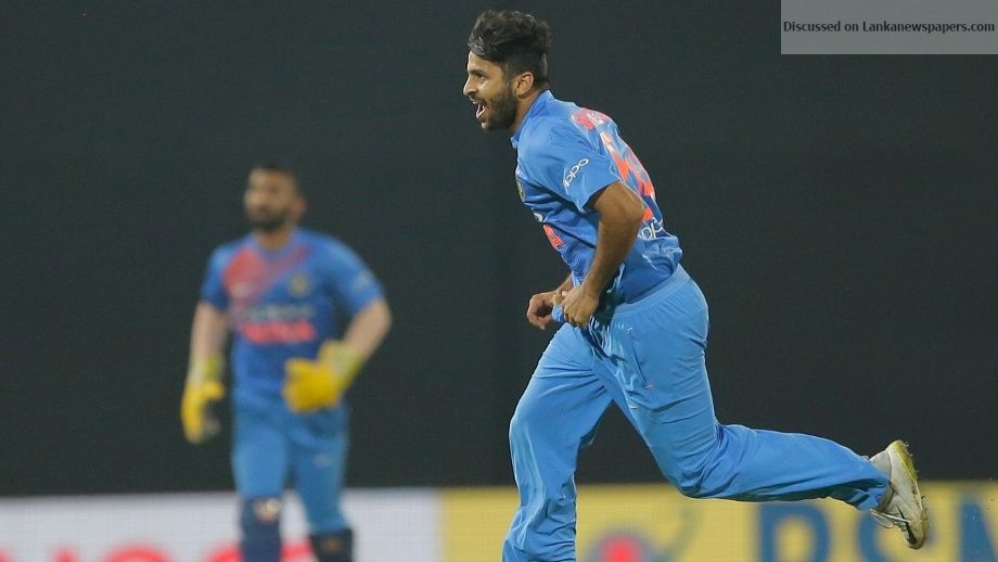 Thakur, Pandey fashion India’s emphatic win