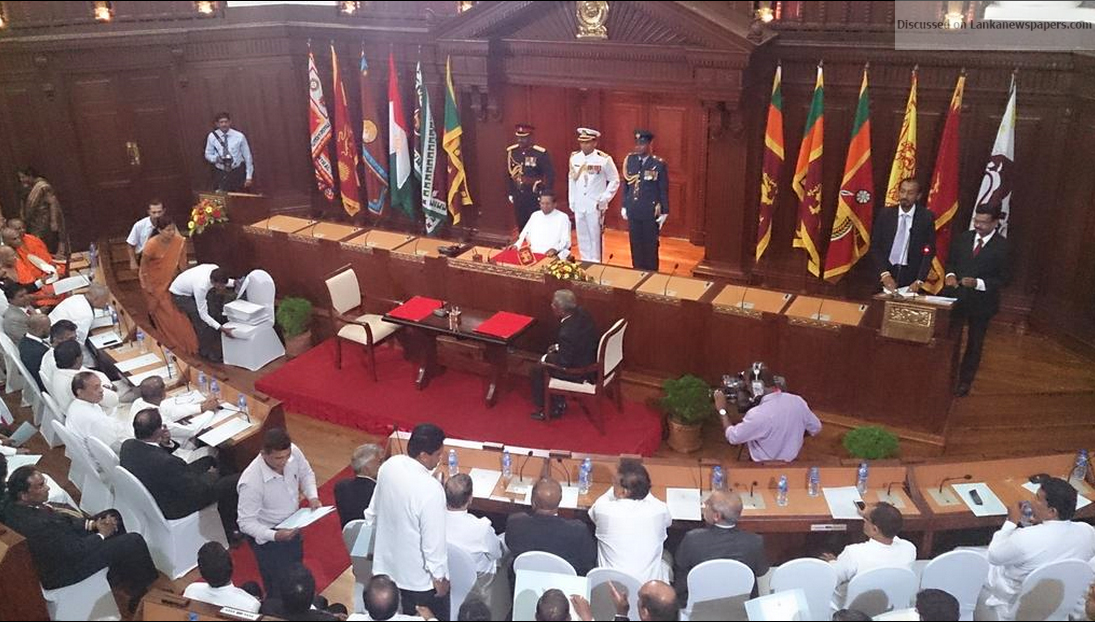 Four temp. Ministers appointed in place of six SLFPers