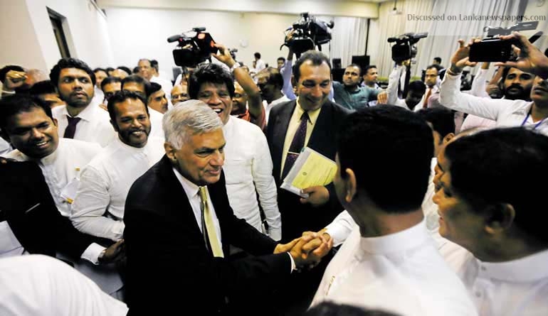 PM thanks supportive MPs, admits shortcomings, vows to strengthen Govt. and UNP