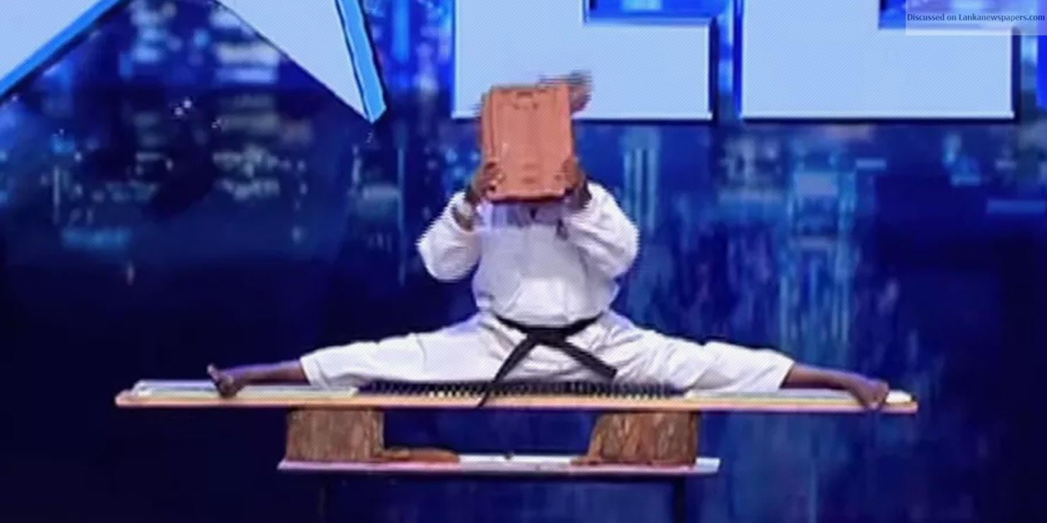 WATCH: ‘Sri Lanka’s Got Talent’ contestant knocks himself out during karate routine