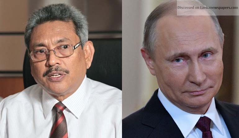 Putin Gotabaya In Context – Pun Intended