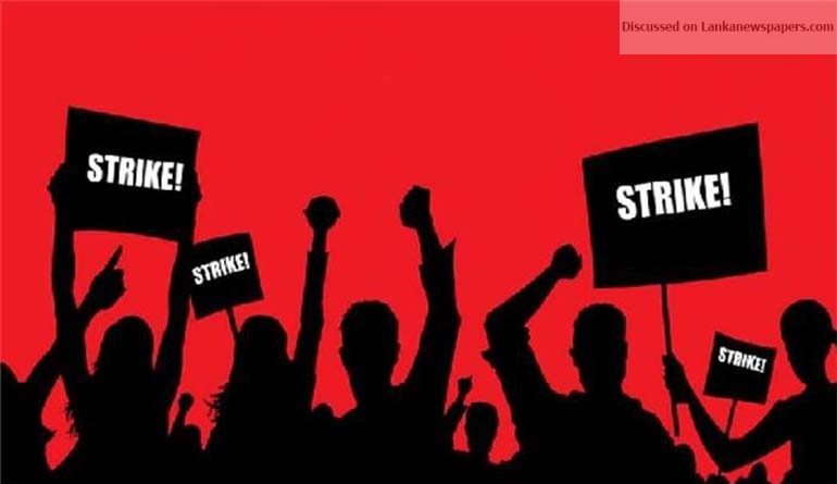 strike in sri lankan news