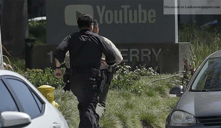 Three shot at YouTube HQ, female suspect dead