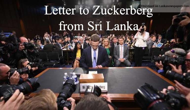 zuckerburg in sri lankan news