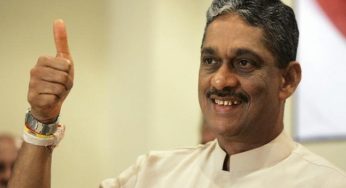 Field Marshal receives Rs 100,000 from Aloysius