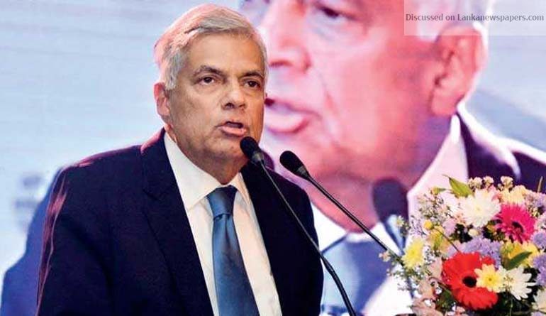 ranil in sri lankan news