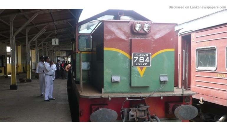 train in sri lankan news