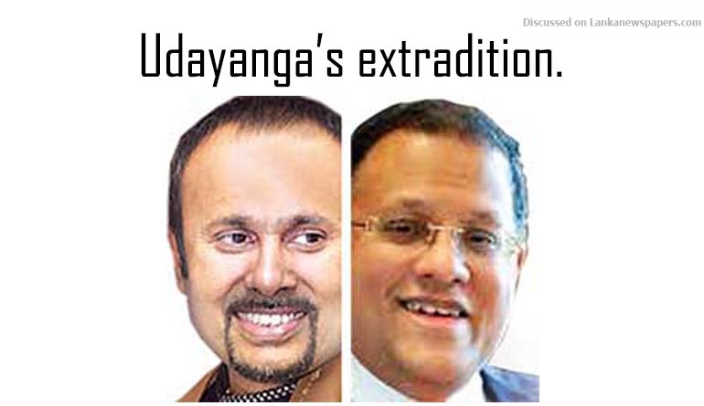 Necessary information provided to Interpol for Udayanga’s extradition.