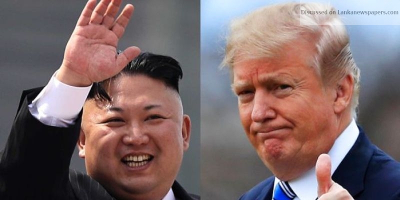Trump,Kim in Singapore for nuclear talks
