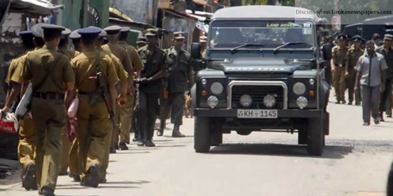 Police in sri lankan news