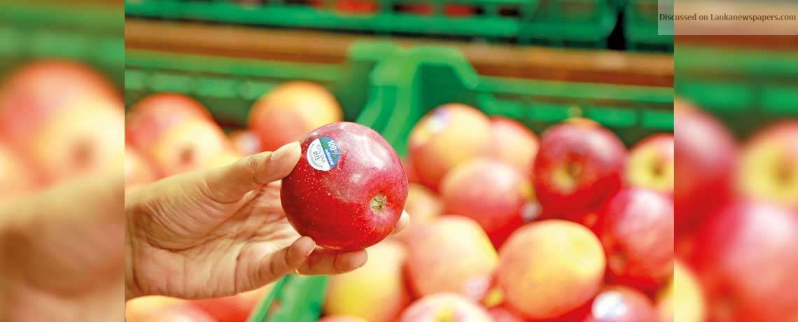 What do stickers that ‘dress up’ fruits reveal