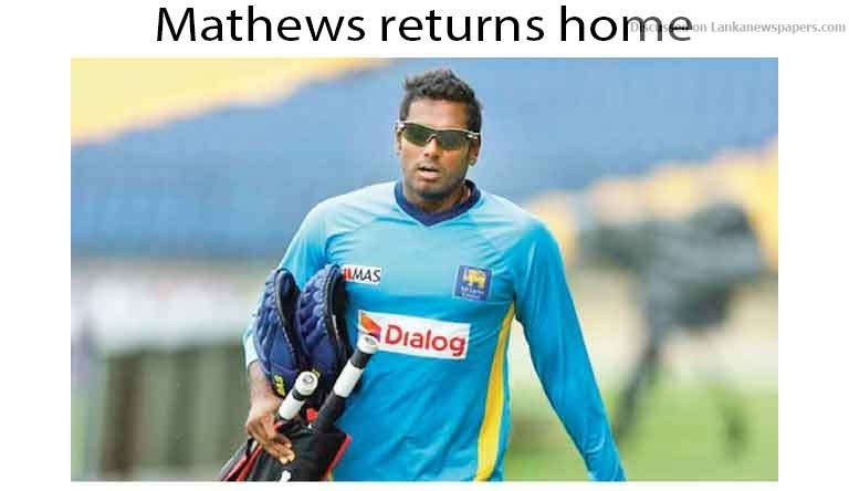 mathews in sri lankan news